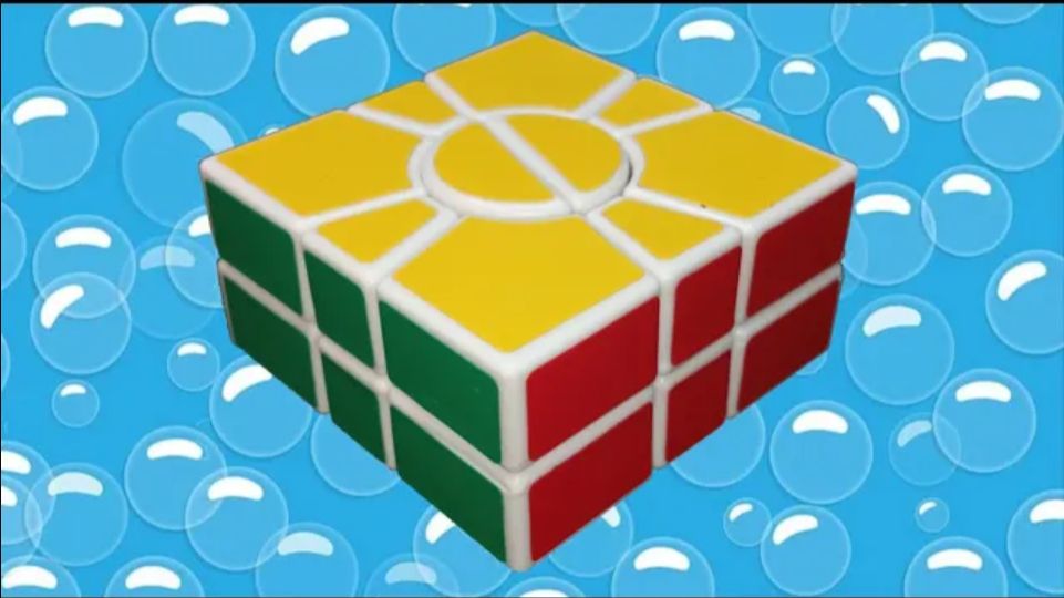 Как собрать Двухслойный Супер Скваер-1. QJ 2-Layer Super Square-1, How To Solve Cube.