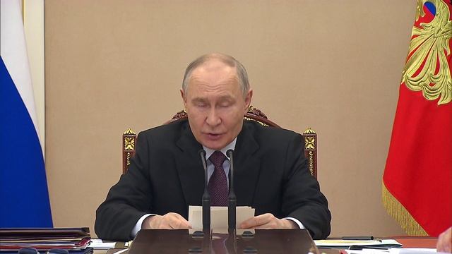 Владимир Путин. Совещание по экономическим вопросам 23 мартв 2026 года.
