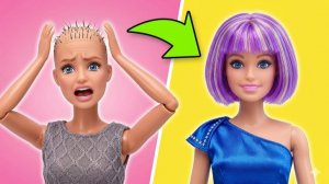Старые куклы — новые причёски 💇 Яркое преображение