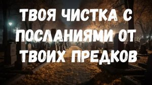 ТВОЯ ЧИСТКА С ПОСЛАНИЯМИ ОТ ТВОИХ ПРЕДКОВ