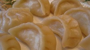 Вареники с сырой картошкой (постные)