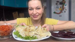 МУКБАНГ ВАРЕНИКИ С КАРТОШКОЙ/С МЯСОМ И КАПУСТОЙ/МОРКОВЬ ПО КОРЕЙСКИ/MUKBANG ЕДА ОБЖОР