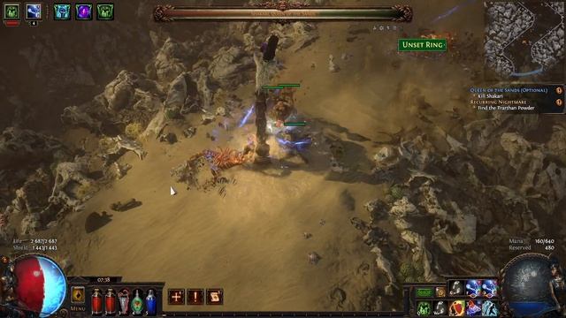 Path of Exile: лига: «Мираж» Прохождение-кач казуала на ХК часть 3