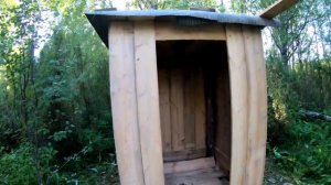 ИЗБА В ТАЙГЕ. УБОРНАЯ ⭐⭐⭐⭐⭐😄