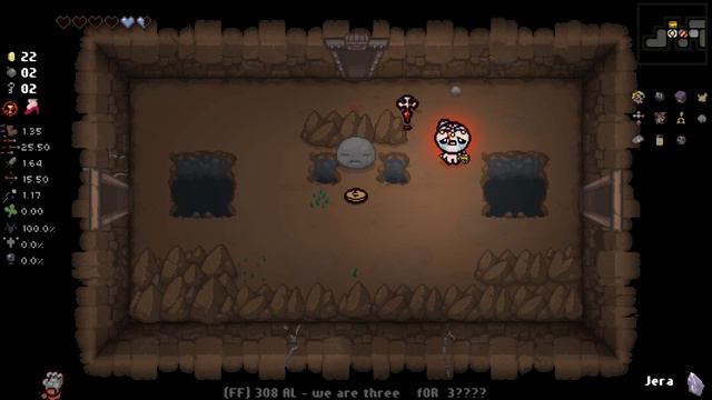 The Binding of Isaac  Rebirth Челлендж  3 Травма головы (Head Trauma)