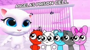 АНДЖЕЛА В РОБЛОКС ПОБЕГ ИЗ ТЮРЬМЫ СПРАНКИ ПОДБОРКА ИГРА ПЕРСОНАЖИ SPRUNKI KAIL BREAK
