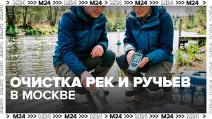 В Москве обследовали и очистили почти 200 км малых рек и ручьев