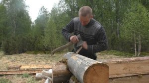 СТРОЮ УЗБУШКУ В ТАЙГЕ.ЧАСТЬ 2.ИНТЕРЕСНЫЙ ИНСТРУМЕНТ