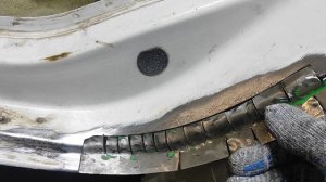 Ремонт низа двери.В народе называемый Сапожок.1-я часть.