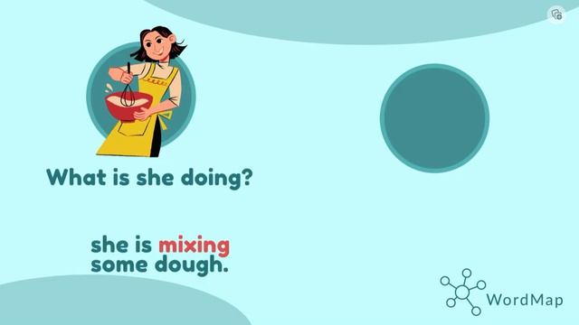 Cooking verbs video exercise