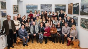 Открытие выставки Владимира Мехеда "Дорога". 2019