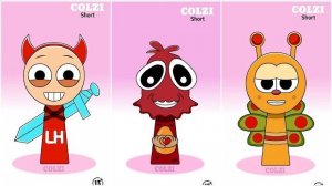 Все фазы 4 Sprunki OC в одном видео! Incredibox компиляция РЕАКЦИЯ