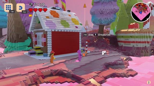LEGO Worlds - Конфетные шалости :)