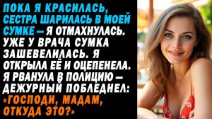 Пока я делала макияж, сестра обыскала мою сумку. Всё вскрылось|Истории из жизни|Аудио рассказы