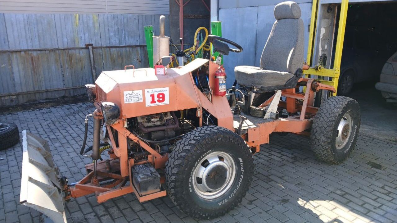 Самодельный трактор модернизация узла перелома