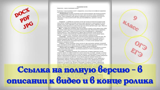 Лекция Строение костей.