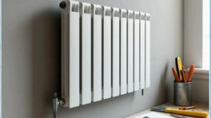 Как повесить батарею отопления на стену из гипсокартона?