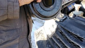 Доработаный воздушный фильтр двигателя