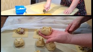 ЖИЗНЬ В СЕЛЕ:ПРОСИЛИ ПОКАЗАТЬ ПОДРОБНО КАК ДЕЛАЮ МАНТЫ