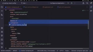 26. Updating Docker Compose file to adapt Config Server changes - Part 2
