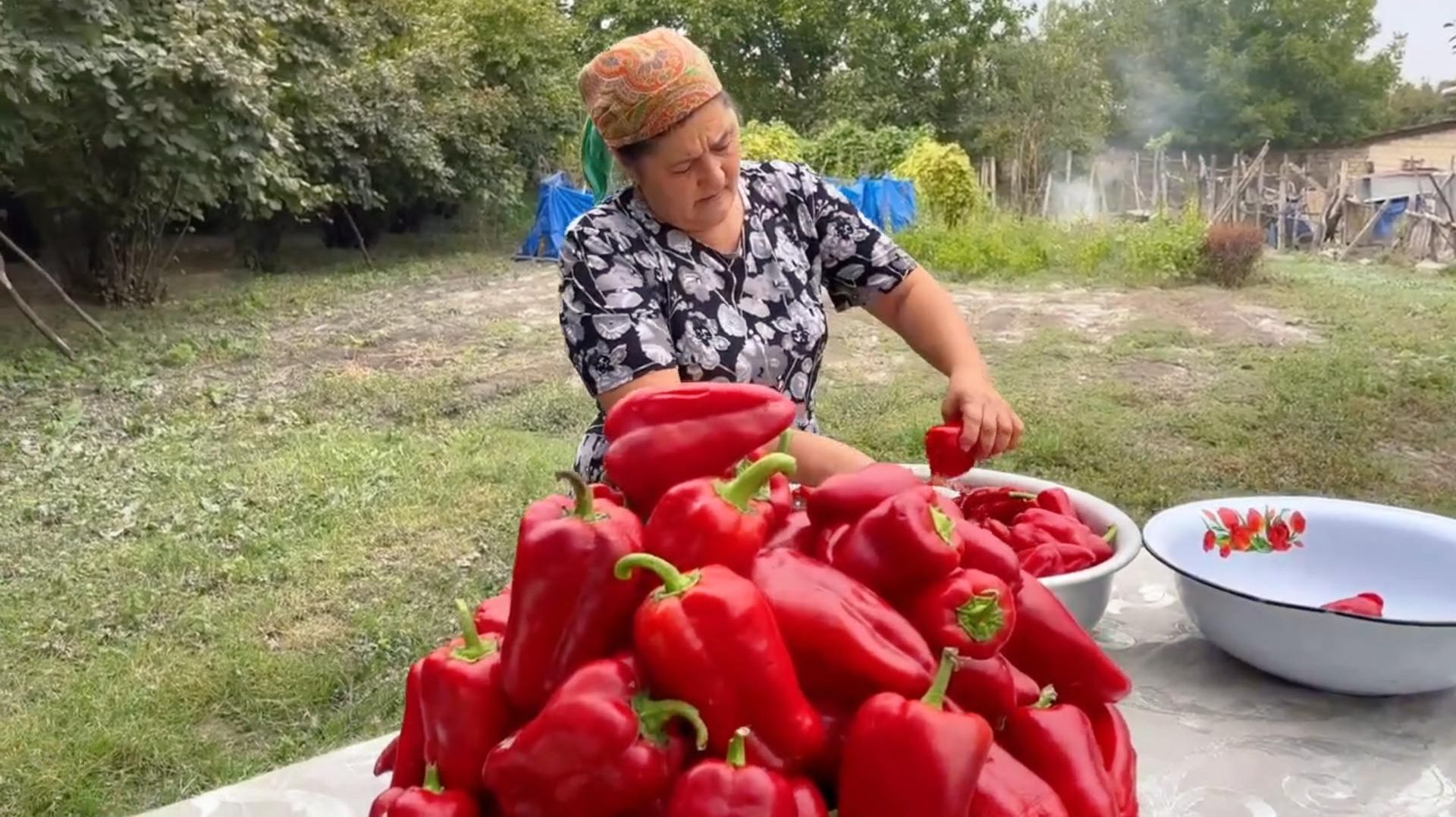 Маринованный  Болгарский Перец по рецепту Азербайджанская Кухня Деревенская Кухня  Рецепты