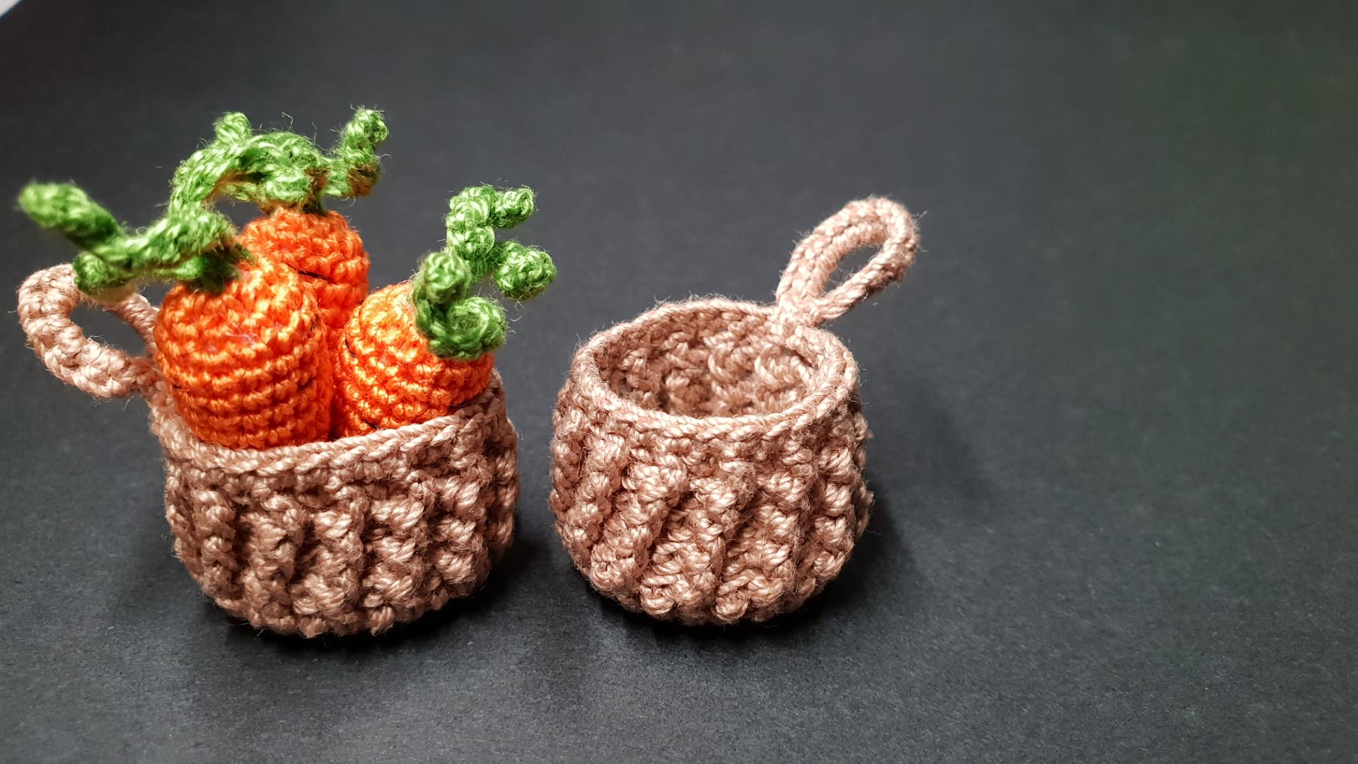 Корзинка крючком Crochet Basket