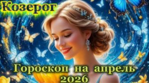 Козерог! Гороскоп на апрель 2026 года!