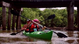 Сплав по реке Рыбная на двухместных каяках