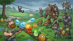 Зомби против растений PvZ Fusion Plants vs Zombies Растения против Зомби