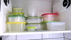 Влог. Привыкаю готовить на новой кухне. Хранение контейнеров.