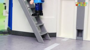 Детские мультики с игрушками скорая помощь, полицейская машина, пожарка, пожарная машина, мусоровоз!