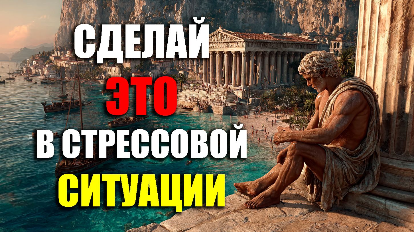 8 ВЕЩЕЙ, КОТОРЫЕ НУЖНО СДЕЛАТЬ В СТРЕССОВОЙ СИТУАЦИИ! | Стоицизм.