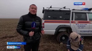 В Ленинском районе сотрудники ГУ МЧС России уничтожили боеприпасы времен Великой Отечественной войны