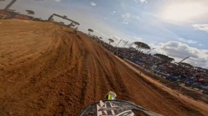 Мотокросс. Чемпионат. Гонка от первого лица