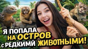 Я ПОПАЛА НА ОСТРОВ С РЕДКИМИ ЖИВОТНЫМИ