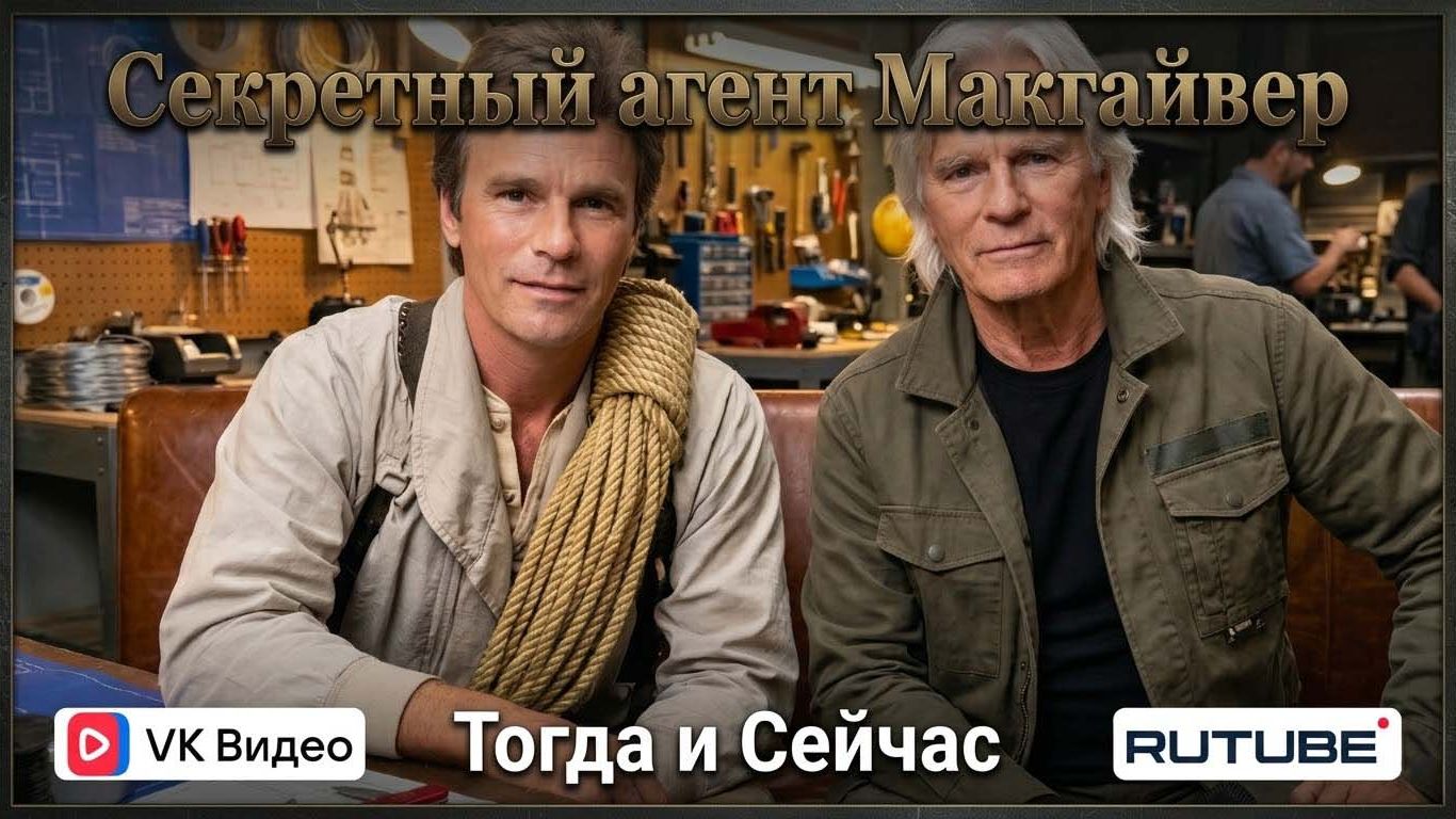 Макгайвер / MacGyver (1985) 🔧 — Актёры Тогда и Сейчас (2026) 😱 Невероятная трансформация!✅