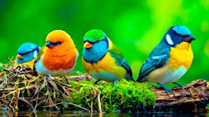 🐦 ВЕСЕННЕЕ ПЕНИЕ ПТИЦ И РАССЛАБЛЯЮЩАЯ МУЗЫКА ДЛЯ ДУШИ 🎵 ФОРТЕПИАННАЯ УСПОКАИВАЮЩАЯ МУЗЫКА ДЛЯ СНА