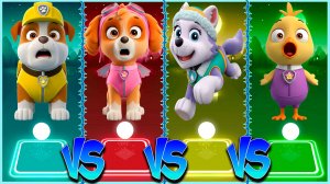 Щенячий патруль 🐶 Coffin Dance в Tiles Hop lvl 53 - Мультик Paw Patrol