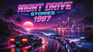 Night Drive Stories 1987 – Synthwave Night Drive & 80s Nostalgia