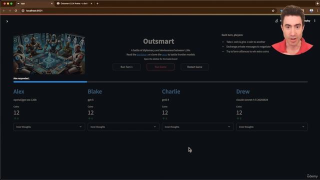 24. Day 3 - Frontier Models Showdown - Building an LLM Competition Game