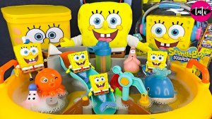 Играем в игрушки из мультика Спанч Боб и свинка Пеппа. Мультфильм для детей. ASMR АСМР