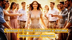 Свобода от Страха Осуждения и Критики.Без практики, только теоретическая часть