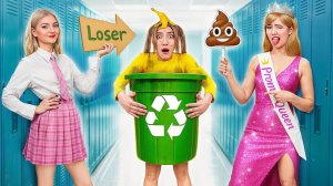 Бедная Девушка в Богатой Школе. Как за 24 Часа Подружиться с Богатыми Студентами