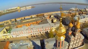 Пасхальная прогулка с сыном по Нижнему 2012 год: 2 серия «Строгановская - Кремль и площадь Минина»