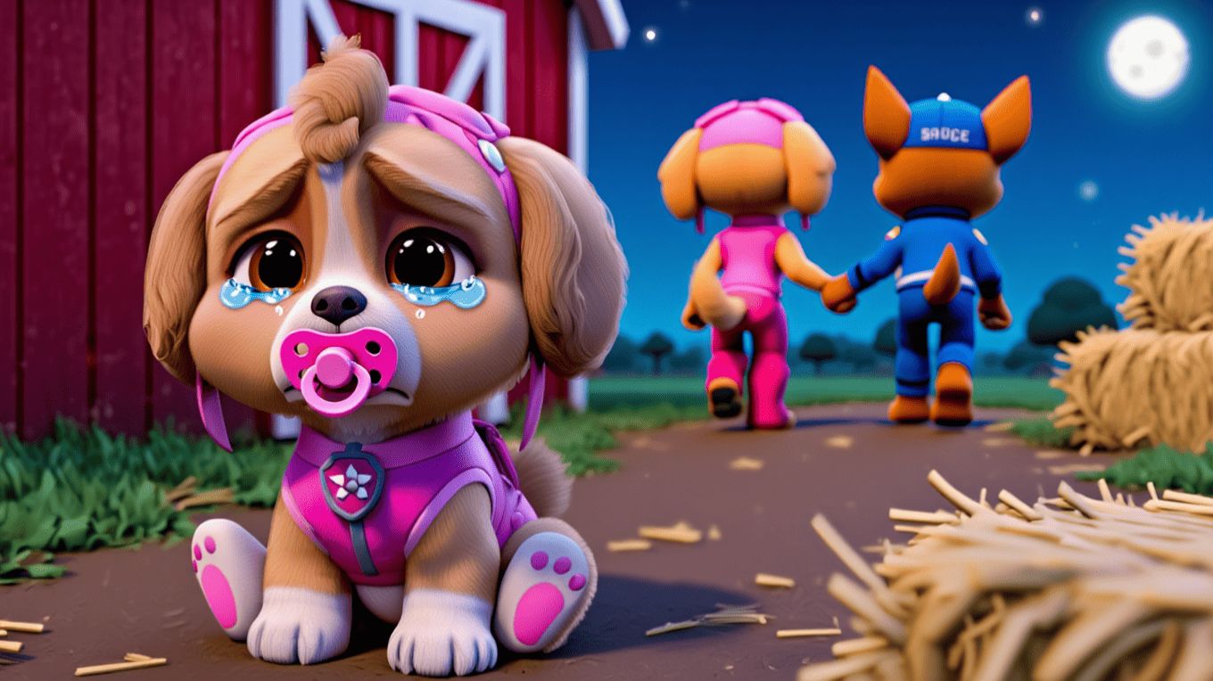 😭Я ПРИЮТИЛА МАЛЫШКУ СКАЙ ЩЕНЯЧИЙ ПАТРУЛЬ в МАЙНКРАФТ