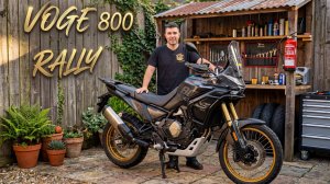 VOGE DS 800 RALLY после 1000 км. Техническое обслуживание мотоцикла.
