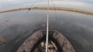 ВОТ ЭТО РЫБИНЫ!!! ВЕСЕННЯЯ РЫБАЛКА НА ПАУК С ЛОДКИ