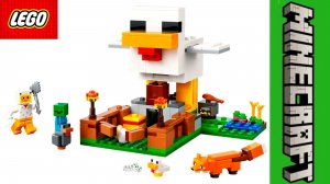 LEGO Minecraft 21585 Куриная ферма Обзор набора лего майнкрафт