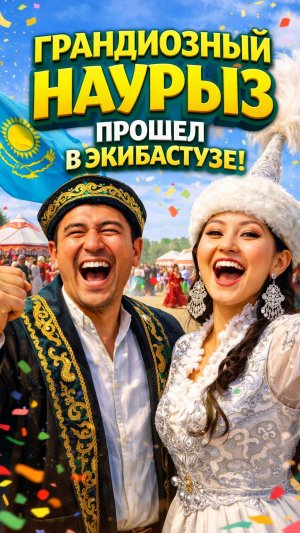 ГРАНДИОЗНЫЙ НАУРЫЗ В ЭКИБАСТУЗЕ 2026 🇰🇿 | ПРАЗДНИК ВЕСНЫ, КОТОРЫЙ НУЖНО УВИДЕТЬ