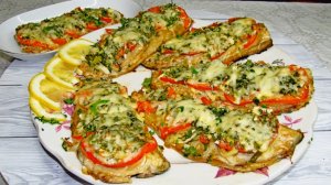 Рыба в духовке. И всё по быстрому, как мы любим.